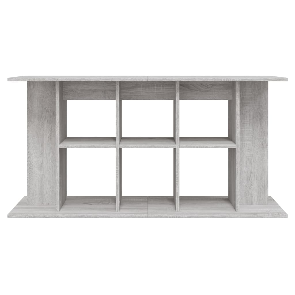 Aquariumstandaard 120x40x60 cm bewerkt hout grijs sonoma is nu te koop bij PeponiXL, paradijselijk wonen!
