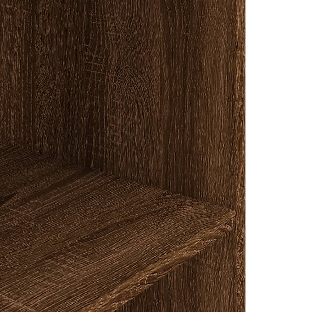 Aquariumstandaard 120x40x60 cm bewerkt hout bruin eikenkleur is nu te koop bij PeponiXL, paradijselijk wonen!