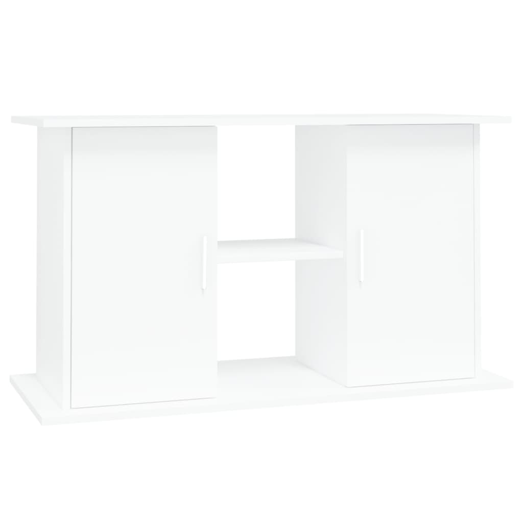 Aquariumstandaard 101x41x58 cm bewerkt hout wit is nu te koop bij PeponiXL, paradijselijk wonen!