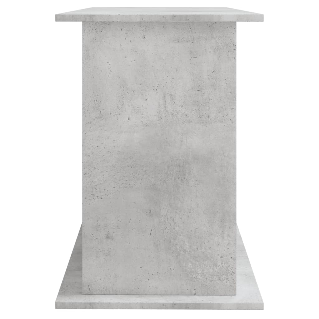 Aquariumstandaard Betongrijs 121x41x58 cm Bewerkt hout is nu te koop bij PeponiXL, paradijselijk wonen!