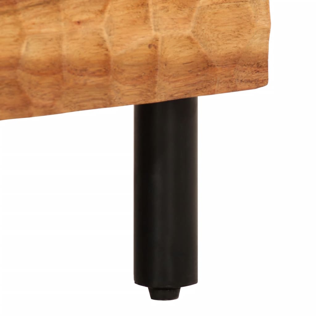 Tv-meubel 70x33x46 cm massief acaciahout is nu te koop bij PeponiXL, paradijselijk wonen!