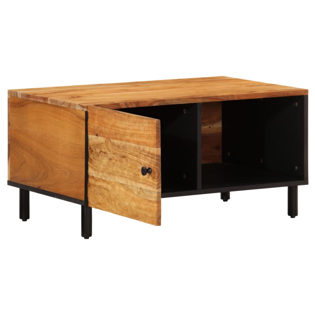 Salontafel 80x50x40 cm massief acaciahout is nu te koop bij PeponiXL, paradijselijk wonen!
