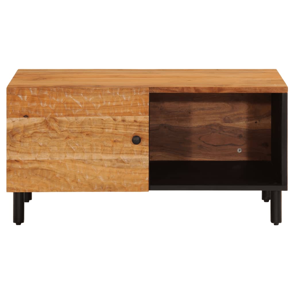 Salontafel 80x50x40 cm massief acaciahout is nu te koop bij PeponiXL, paradijselijk wonen!