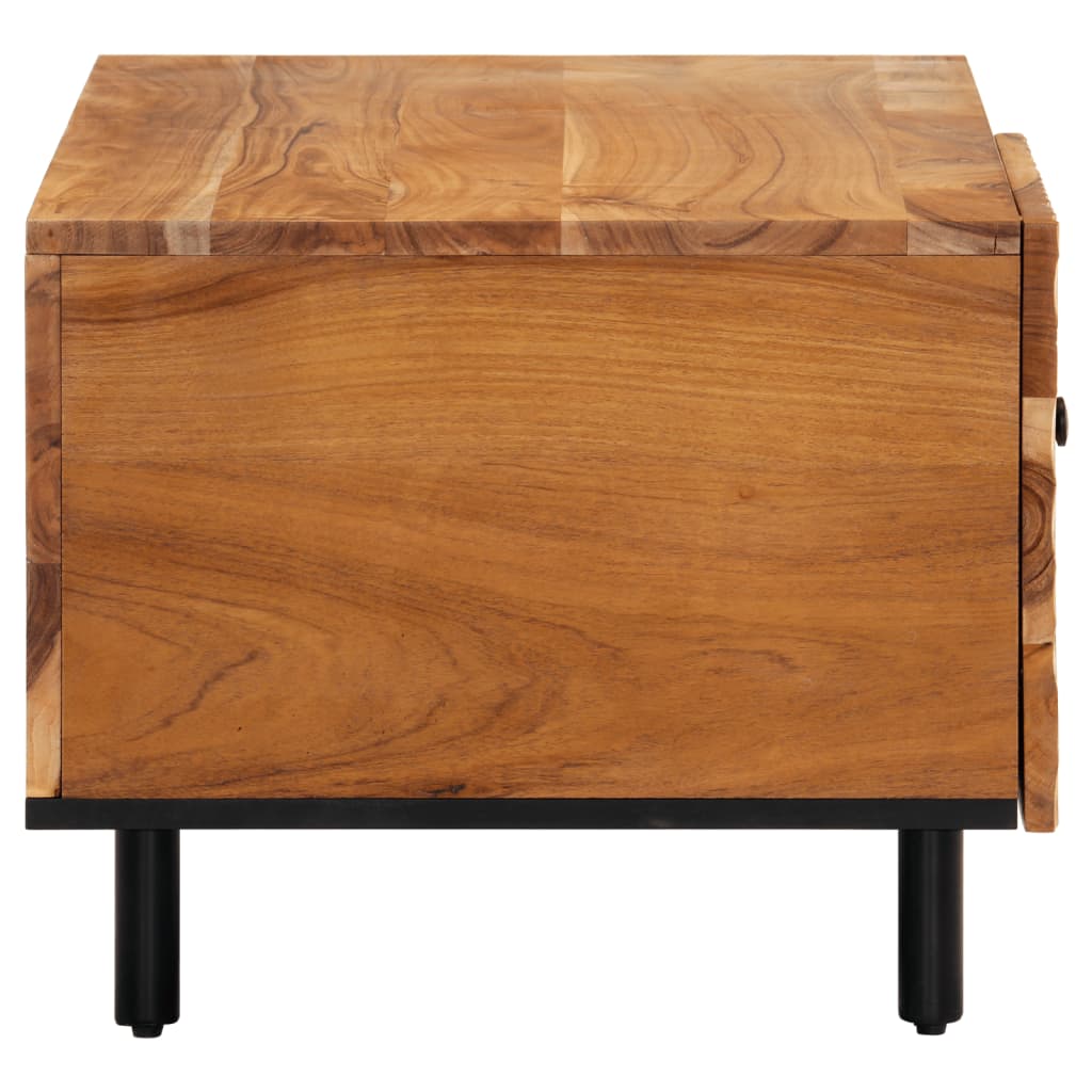 Salontafel 80x50x40 cm massief acaciahout is nu te koop bij PeponiXL, paradijselijk wonen!