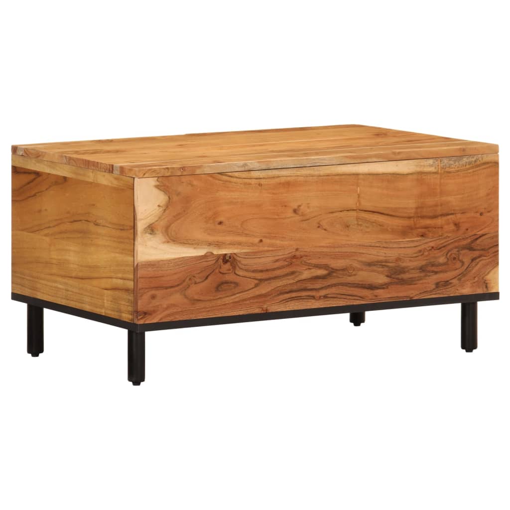 Salontafel 80x50x40 cm massief acaciahout is nu te koop bij PeponiXL, paradijselijk wonen!