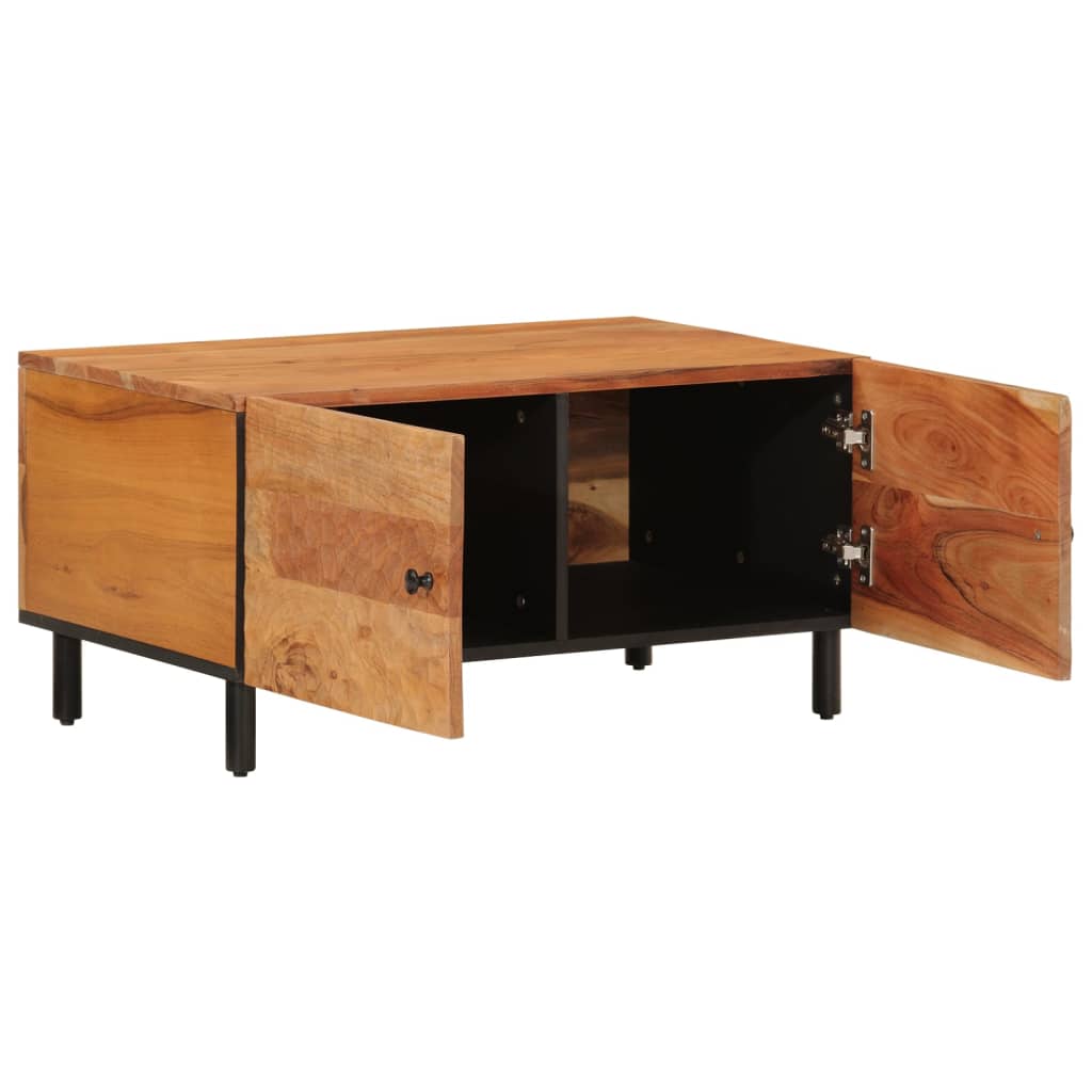 Salontafel 80x50x40 cm massief acaciahout is nu te koop bij PeponiXL, paradijselijk wonen!