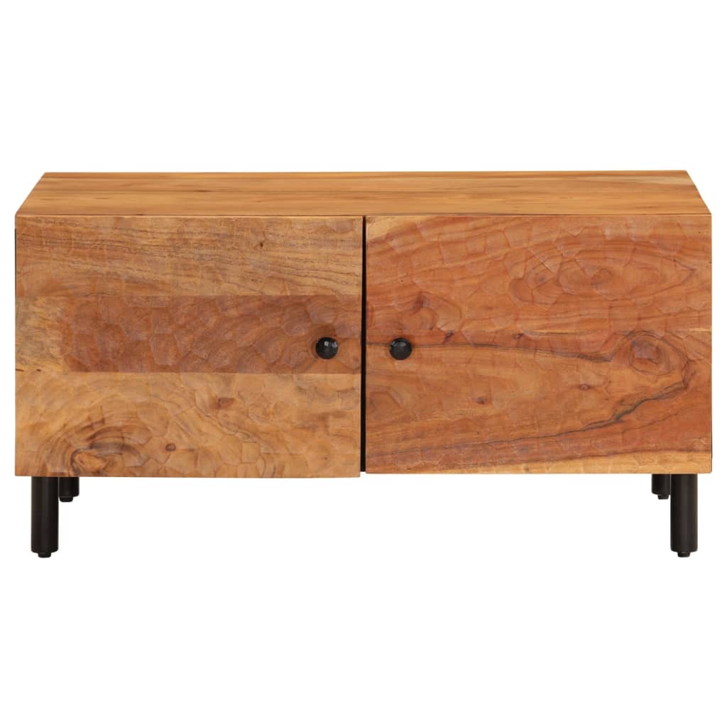 Salontafel 80x50x40 cm massief acaciahout is nu te koop bij PeponiXL, paradijselijk wonen!