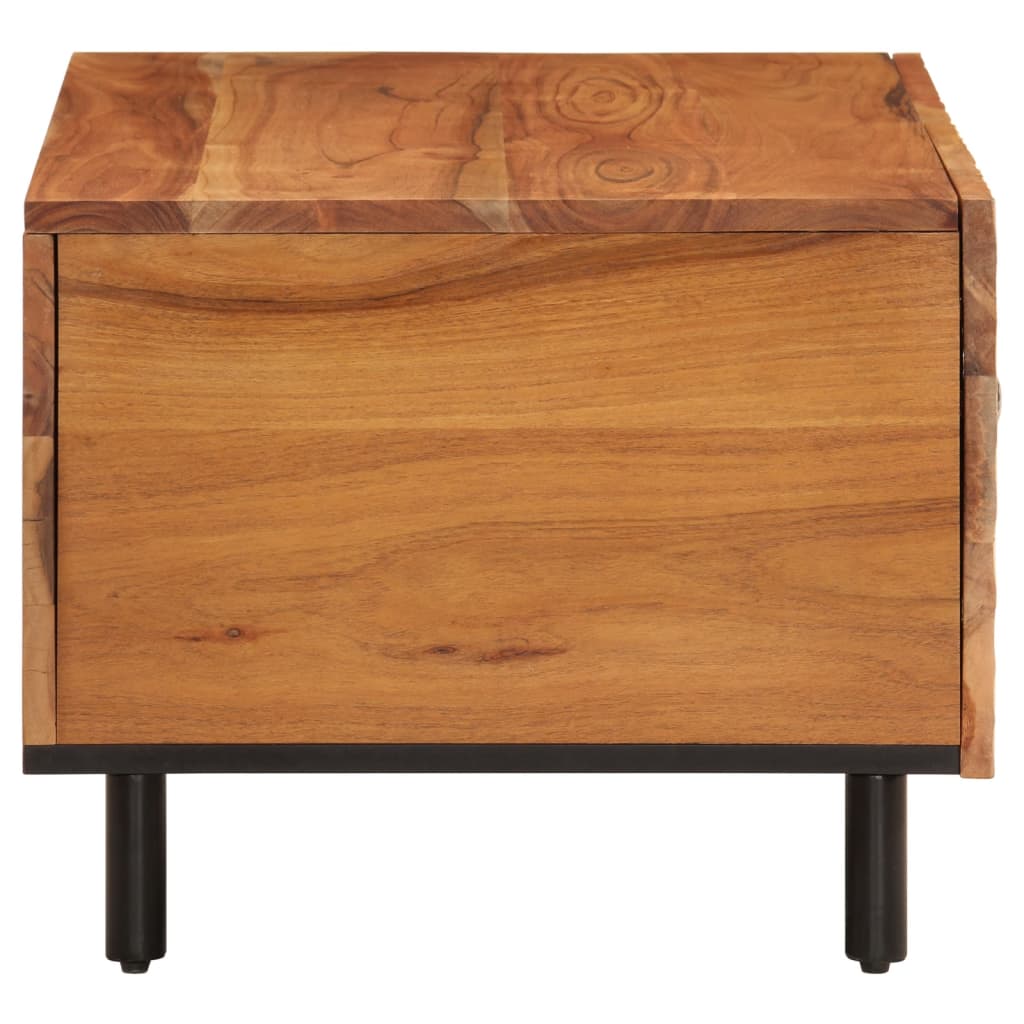 Salontafel 80x50x40 cm massief acaciahout is nu te koop bij PeponiXL, paradijselijk wonen!