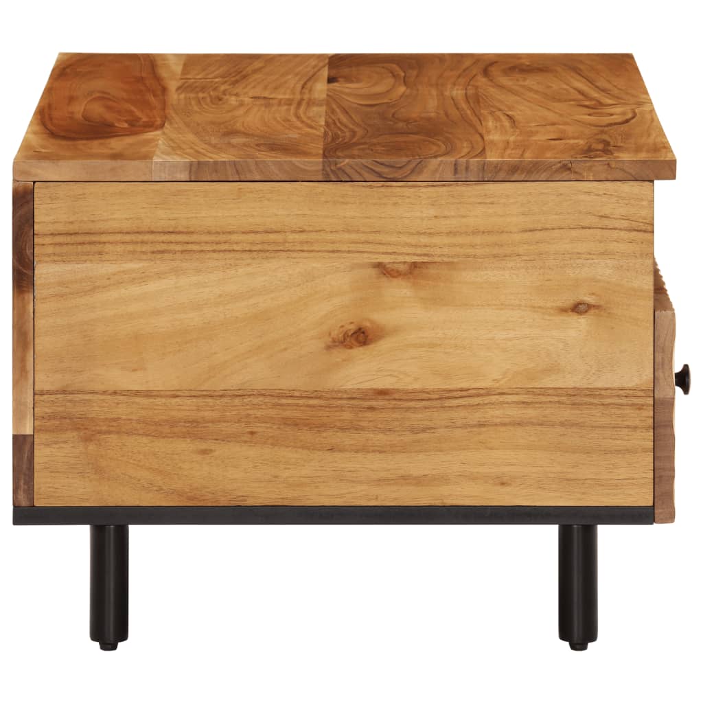 Salontafel 80x54x40 cm massief acaciahout is nu te koop bij PeponiXL, paradijselijk wonen!