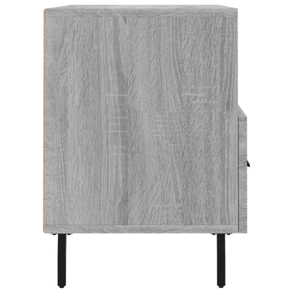 Tv-meubel 80x36x50 cm bewerkt hout grijs sonoma eikenkleurig is nu te koop bij PeponiXL, paradijselijk wonen!
