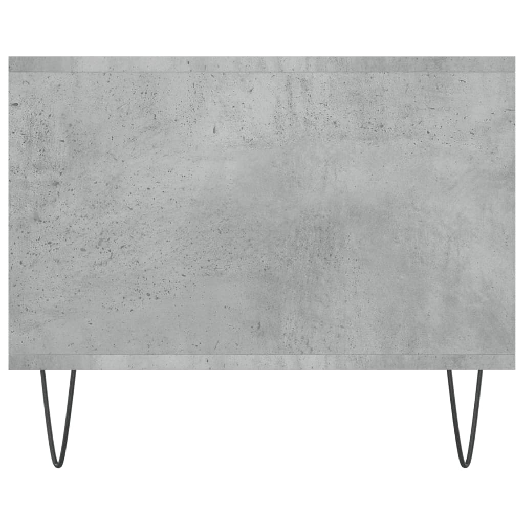 Salontafel 102x50x40 cm bewerkt hout betongrijs is nu te koop bij PeponiXL, paradijselijk wonen!