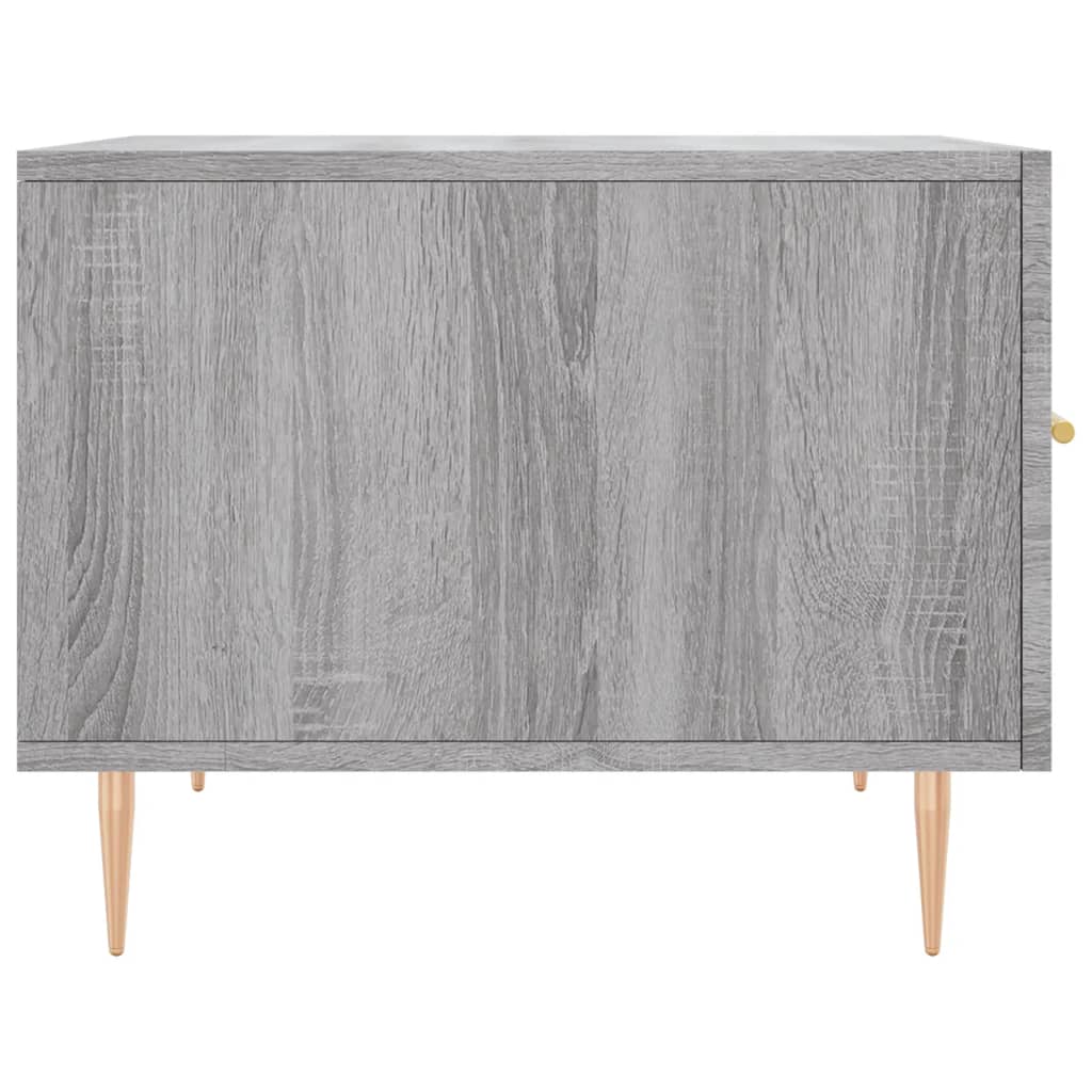 Salontafels 2 st 50x50x40 cm bewerkt hout grijs sonoma eiken is nu te koop bij PeponiXL, paradijselijk wonen!