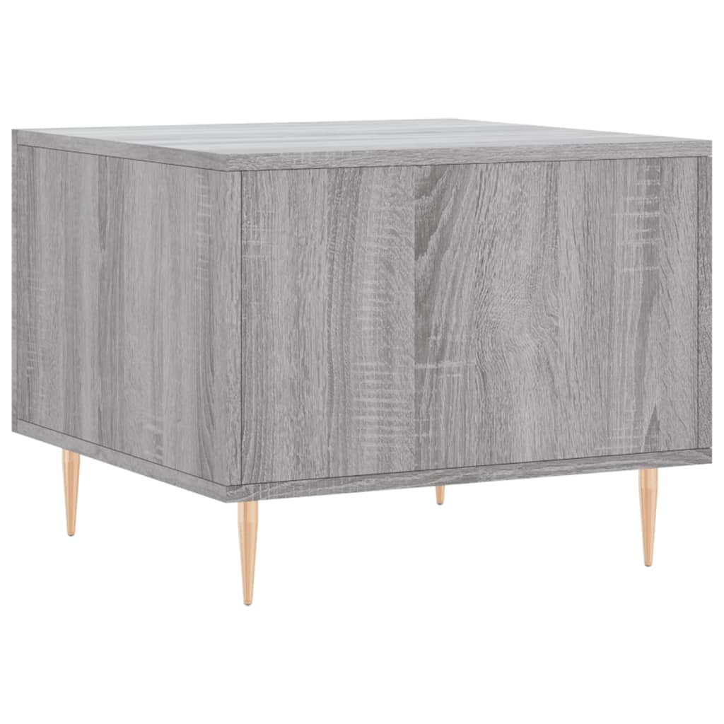 Salontafels 2 st 50x50x40 cm bewerkt hout grijs sonoma eiken is nu te koop bij PeponiXL, paradijselijk wonen!