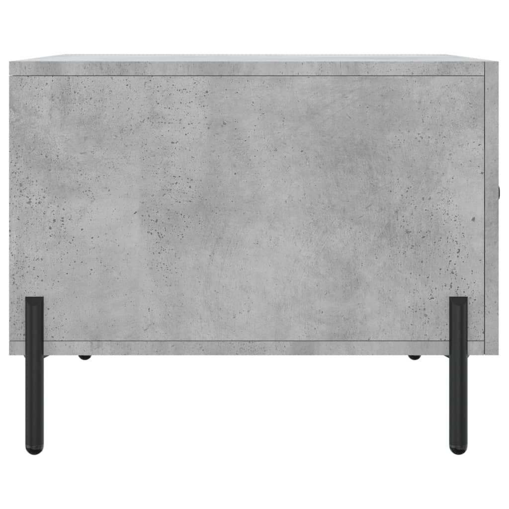 Salontafels 2 st 50x50x40 cm bewerkt hout betongrijs is nu te koop bij PeponiXL, paradijselijk wonen!