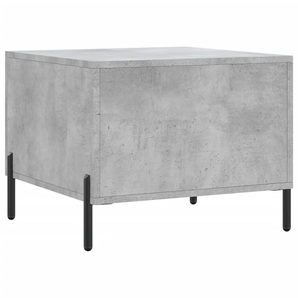 Salontafels 2 st 50x50x40 cm bewerkt hout betongrijs is nu te koop bij PeponiXL, paradijselijk wonen!