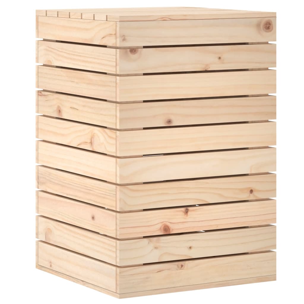 Wasmand 44x44x66 cm massief grenenhout is nu te koop bij PeponiXL, paradijselijk wonen!