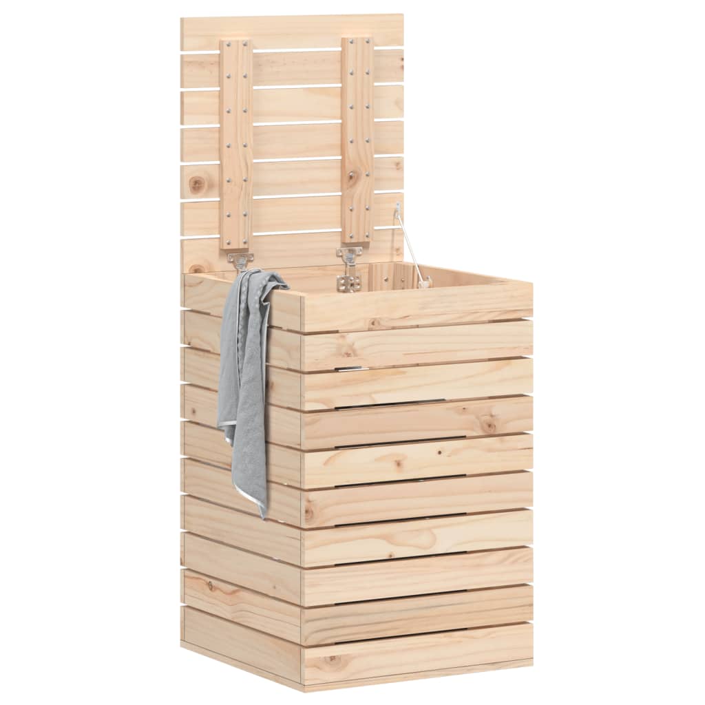 Wasmand 44x44x66 cm massief grenenhout is nu te koop bij PeponiXL, paradijselijk wonen!