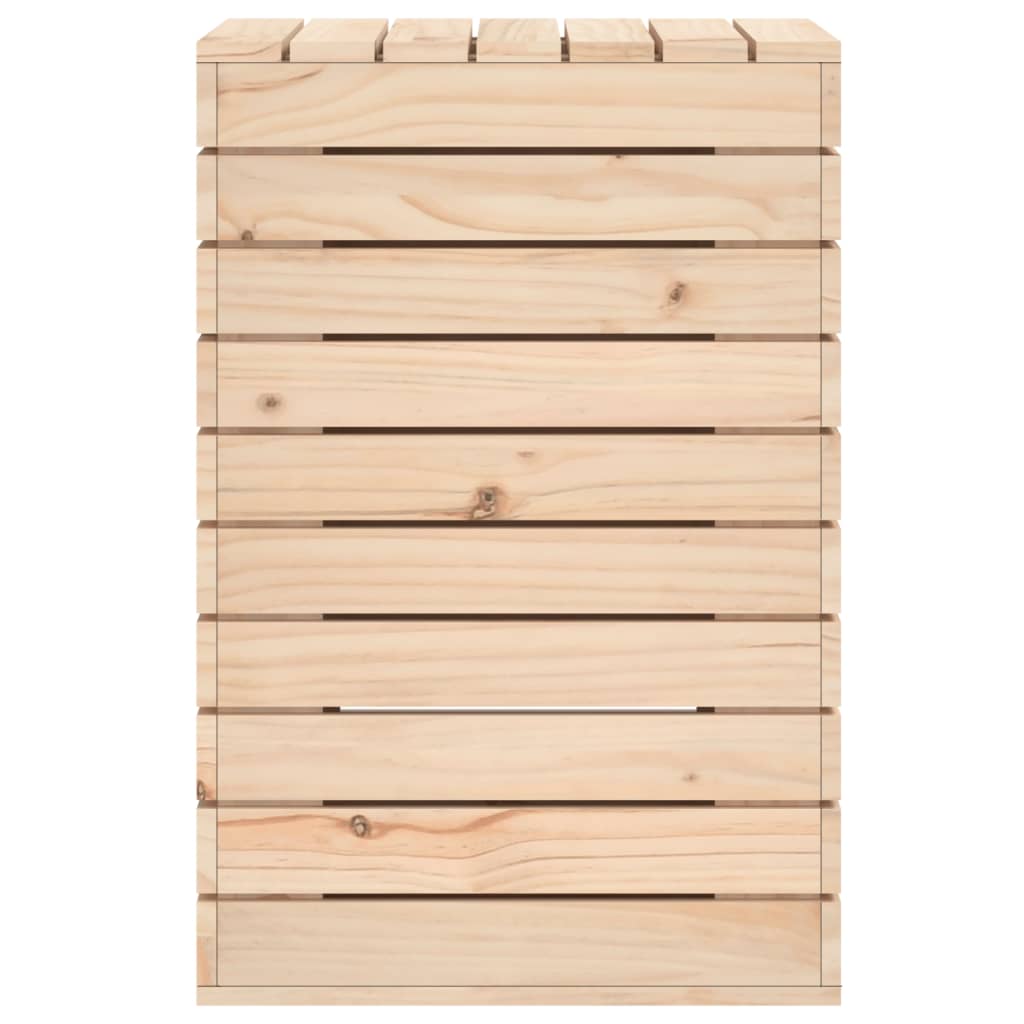 Wasmand 44x44x66 cm massief grenenhout is nu te koop bij PeponiXL, paradijselijk wonen!