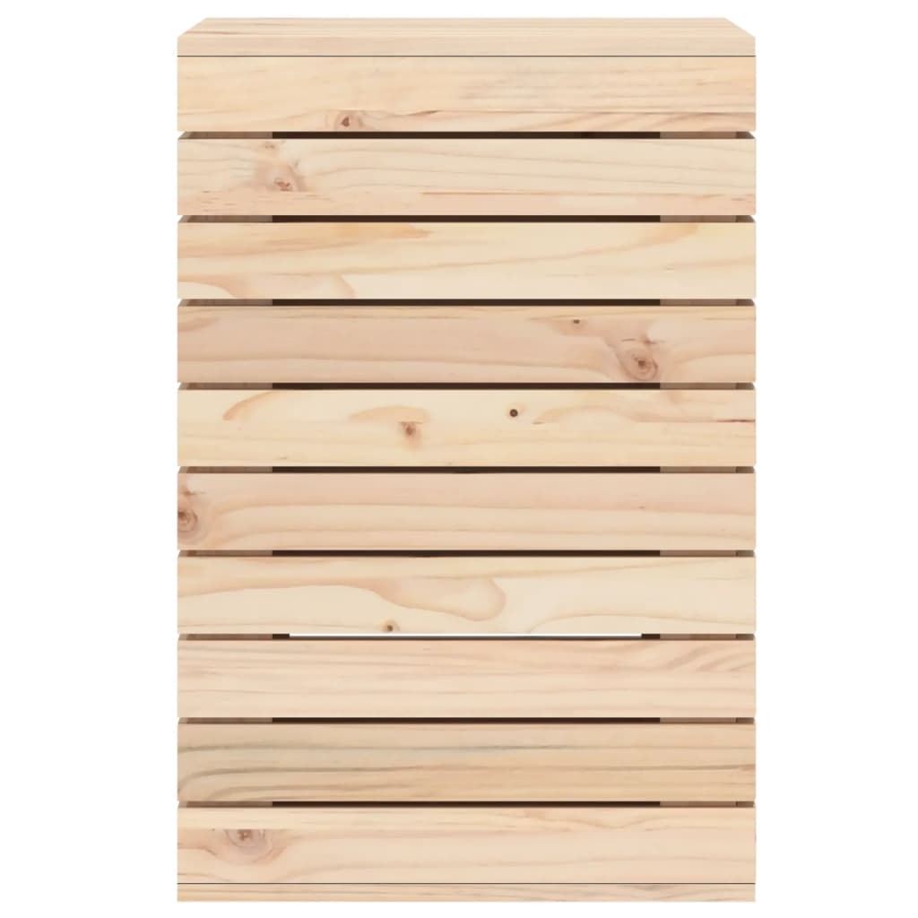 Wasmand 44x44x66 cm massief grenenhout is nu te koop bij PeponiXL, paradijselijk wonen!