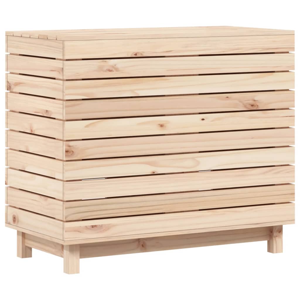 Wasmand 88,5x44x76 cm massief grenenhout is nu te koop bij PeponiXL, paradijselijk wonen!