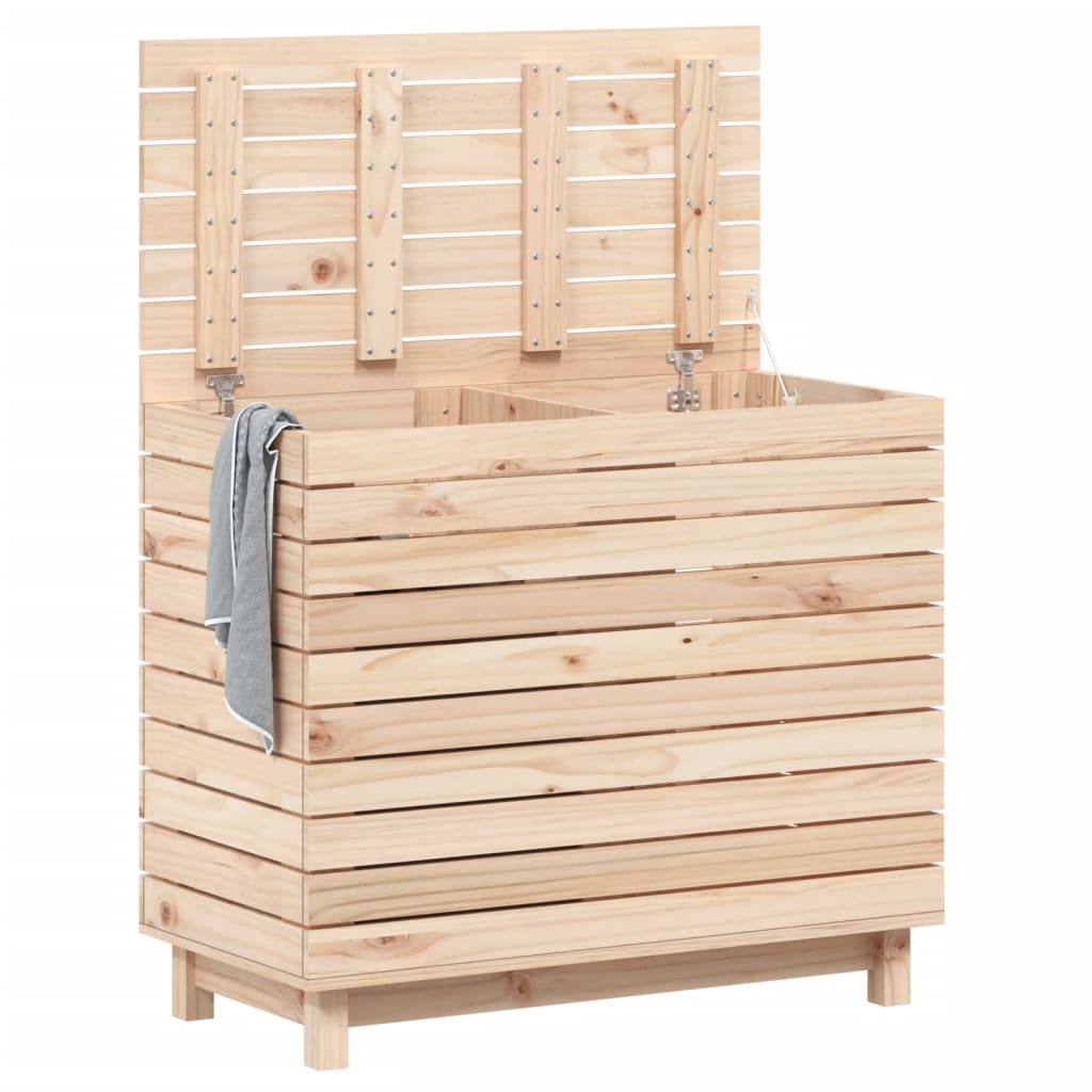 Wasmand 88,5x44x76 cm massief grenenhout is nu te koop bij PeponiXL, paradijselijk wonen!