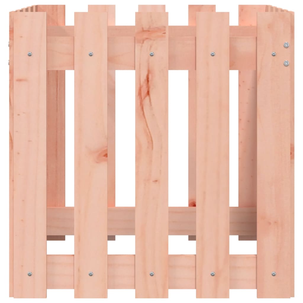 Plantenbak met hekontwerp 50x50x50 cm massief douglashout is nu te koop bij PeponiXL, paradijselijk wonen!