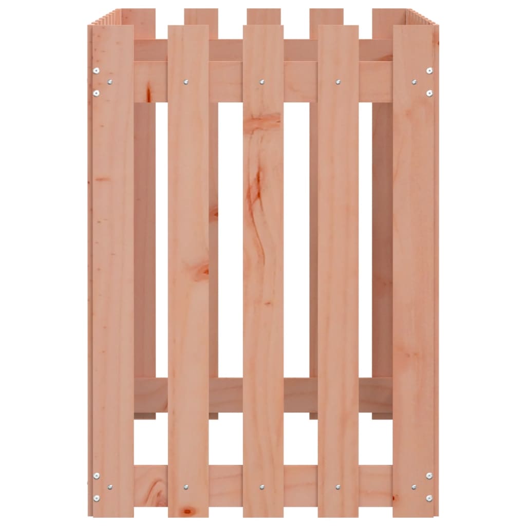 Plantenbak verhoogd hekontwerp 100x50x70 cm massief douglashout is nu te koop bij PeponiXL, paradijselijk wonen!