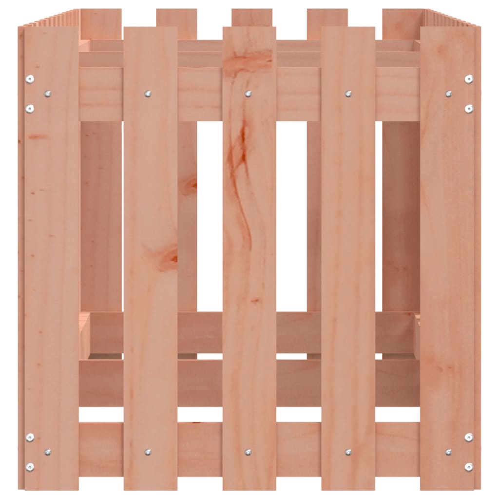 Plantenbak verhoogd hekontwerp 150x50x50 cm massief douglashout is nu te koop bij PeponiXL, paradijselijk wonen!