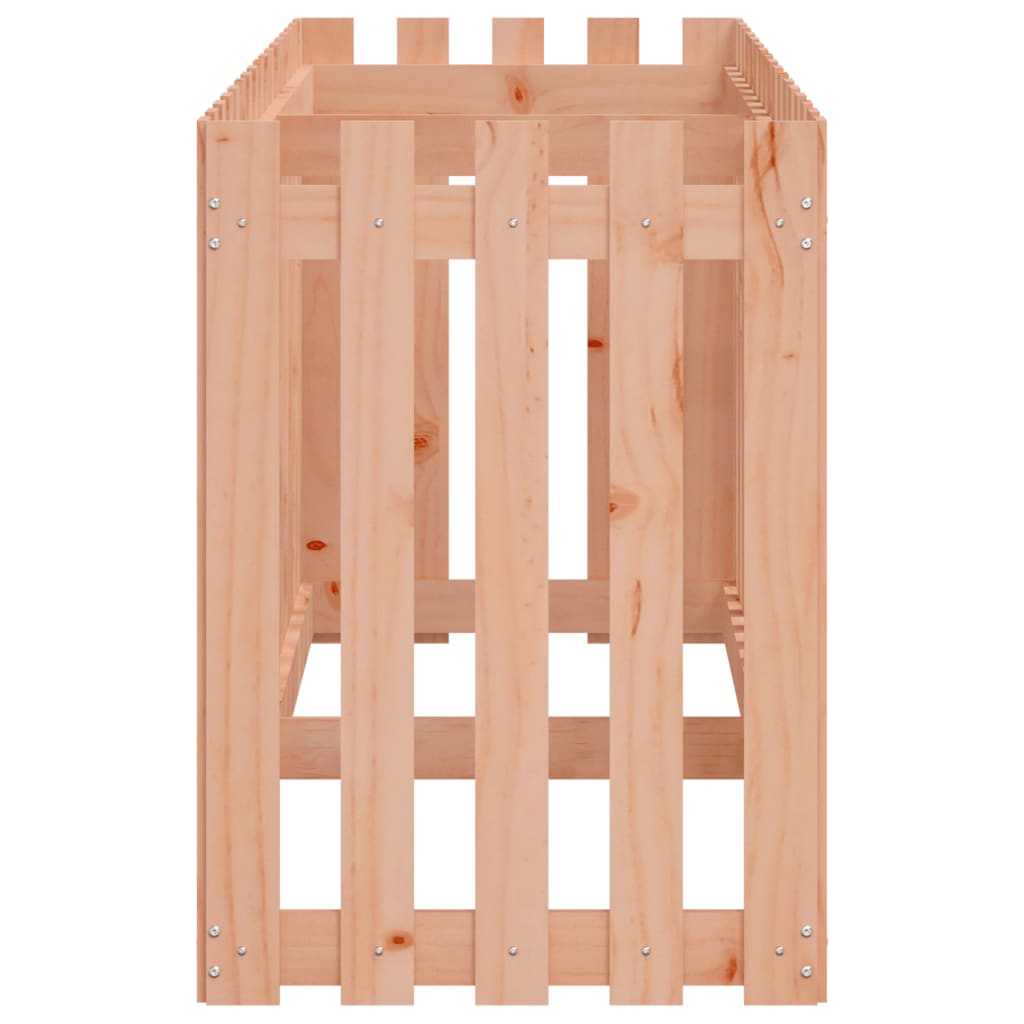 Plantenbak verhoogd hekontwerp 200x50x70 cm massief douglashout is nu te koop bij PeponiXL, paradijselijk wonen!