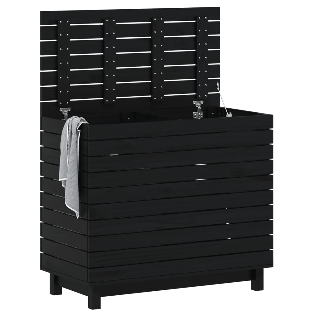 Wasmand 88,5x44x76 cm massief grenenhout is nu te koop bij PeponiXL, paradijselijk wonen!