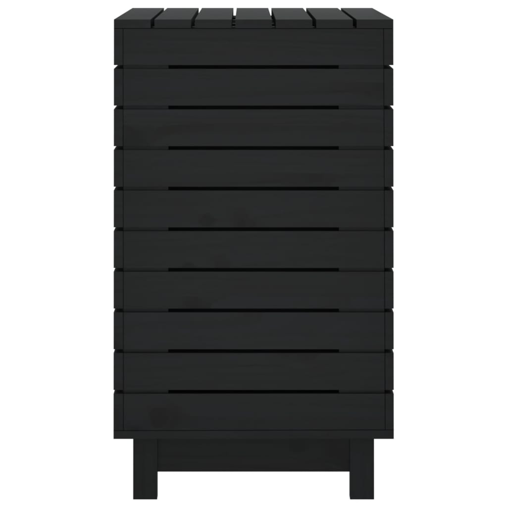 Wasmand 88,5x44x76 cm massief grenenhout is nu te koop bij PeponiXL, paradijselijk wonen!