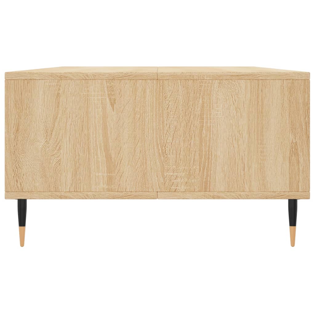 Salontafel 104x60x35 cm bewerkt hout sonoma eikenkleurig is nu te koop bij PeponiXL, paradijselijk wonen!