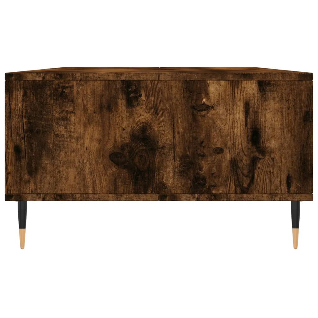 Salontafel 104x60x35 cm bewerkt hout gerookt eikenkleurig is nu te koop bij PeponiXL, paradijselijk wonen!
