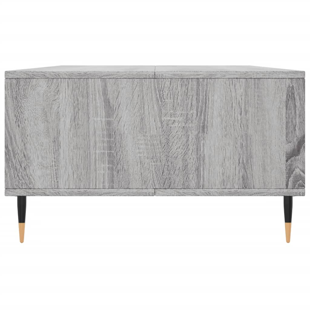 Salontafel 104x60x35 cm bewerkt hout grijs sonoma is nu te koop bij PeponiXL, paradijselijk wonen!