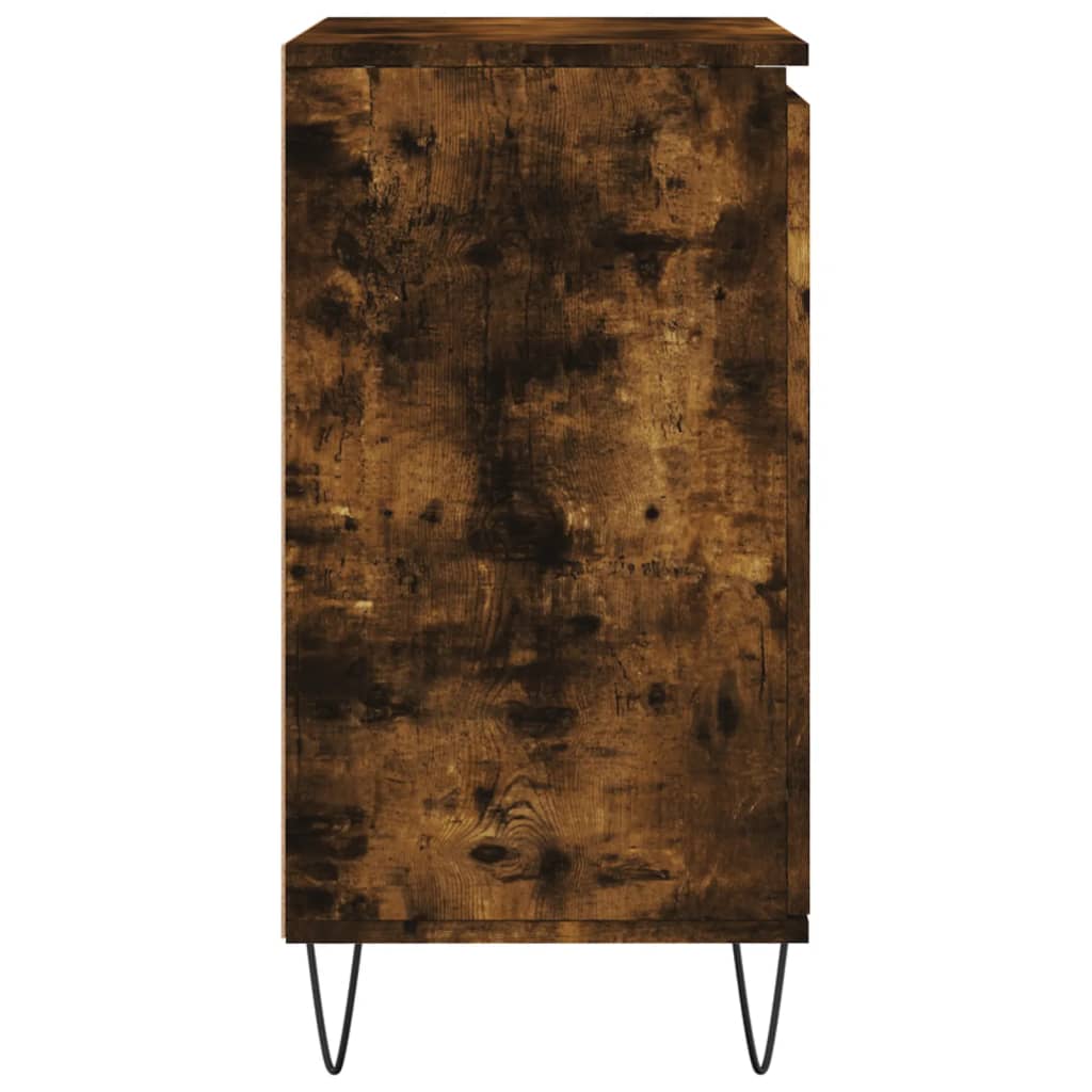 Dressoir 60x35x70 cm bewerkt hout gerookt eikenkleurig is nu te koop bij PeponiXL, paradijselijk wonen!
