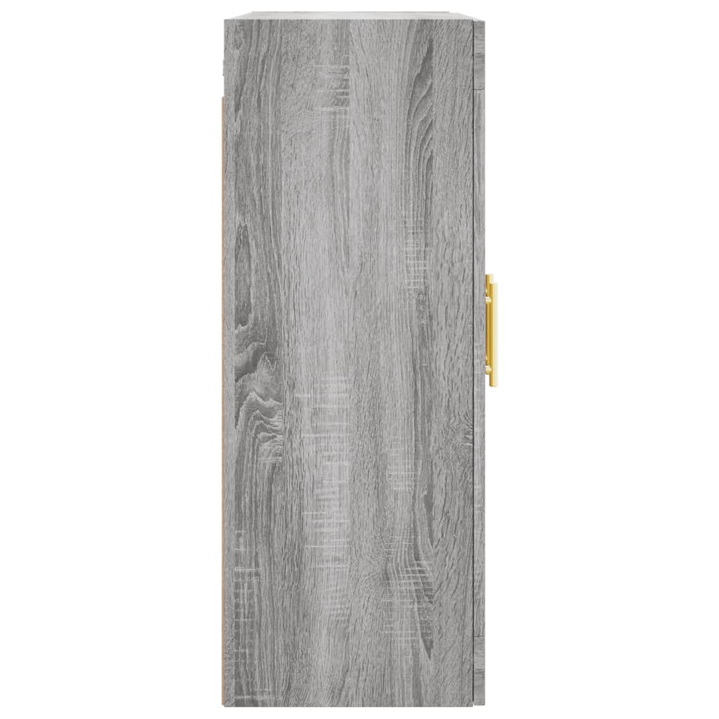 Bovenkast 69,5x34x90 cm grijs sonoma eikenkleurig is nu te koop bij PeponiXL, paradijselijk wonen!