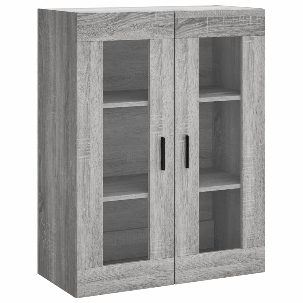 Bovenkast 69,5x34x90 cm grijs sonoma eikenkleurig is nu te koop bij PeponiXL, paradijselijk wonen!