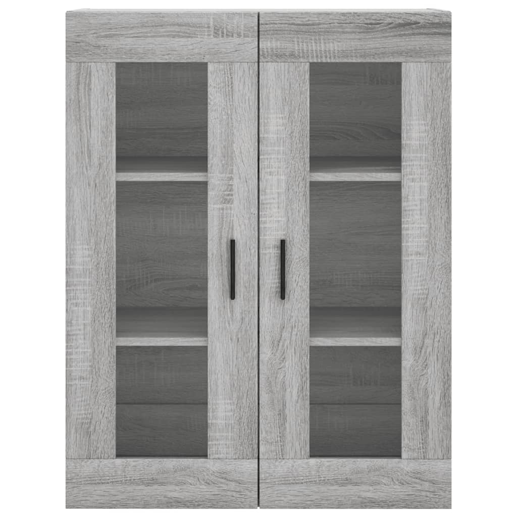 Bovenkast 69,5x34x90 cm grijs sonoma eikenkleurig is nu te koop bij PeponiXL, paradijselijk wonen!