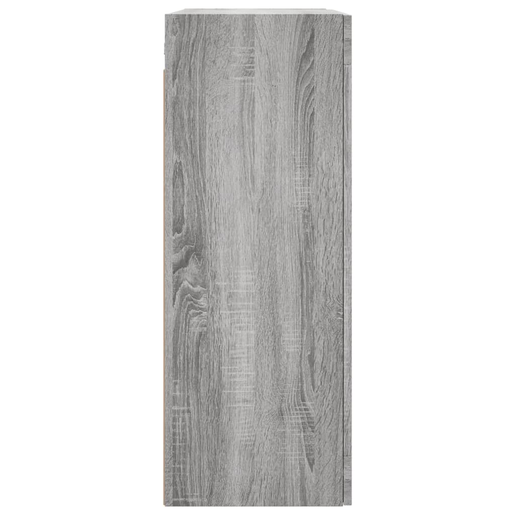 Bovenkast 69,5x34x90 cm grijs sonoma eikenkleurig is nu te koop bij PeponiXL, paradijselijk wonen!
