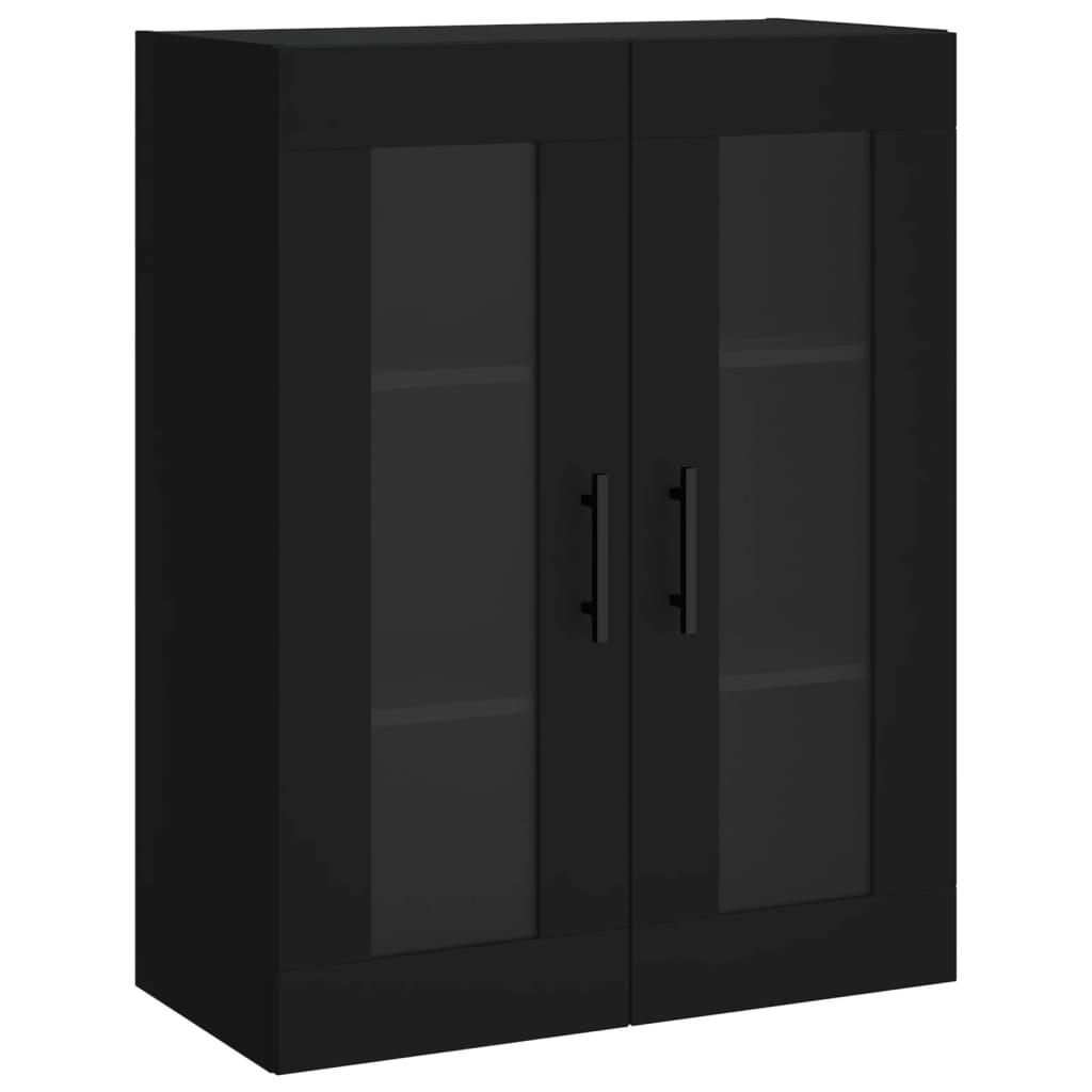 Bovenkast 69,5x34x90 cm zwart is nu te koop bij PeponiXL, paradijselijk wonen!