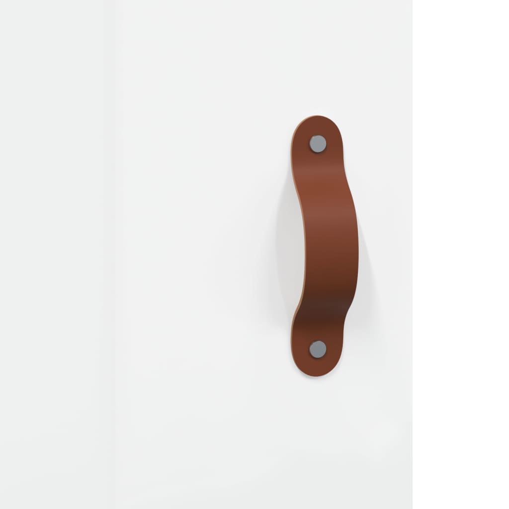 Hangkast 34,5x34x90 cm hoogglans wit is nu te koop bij PeponiXL, paradijselijk wonen!