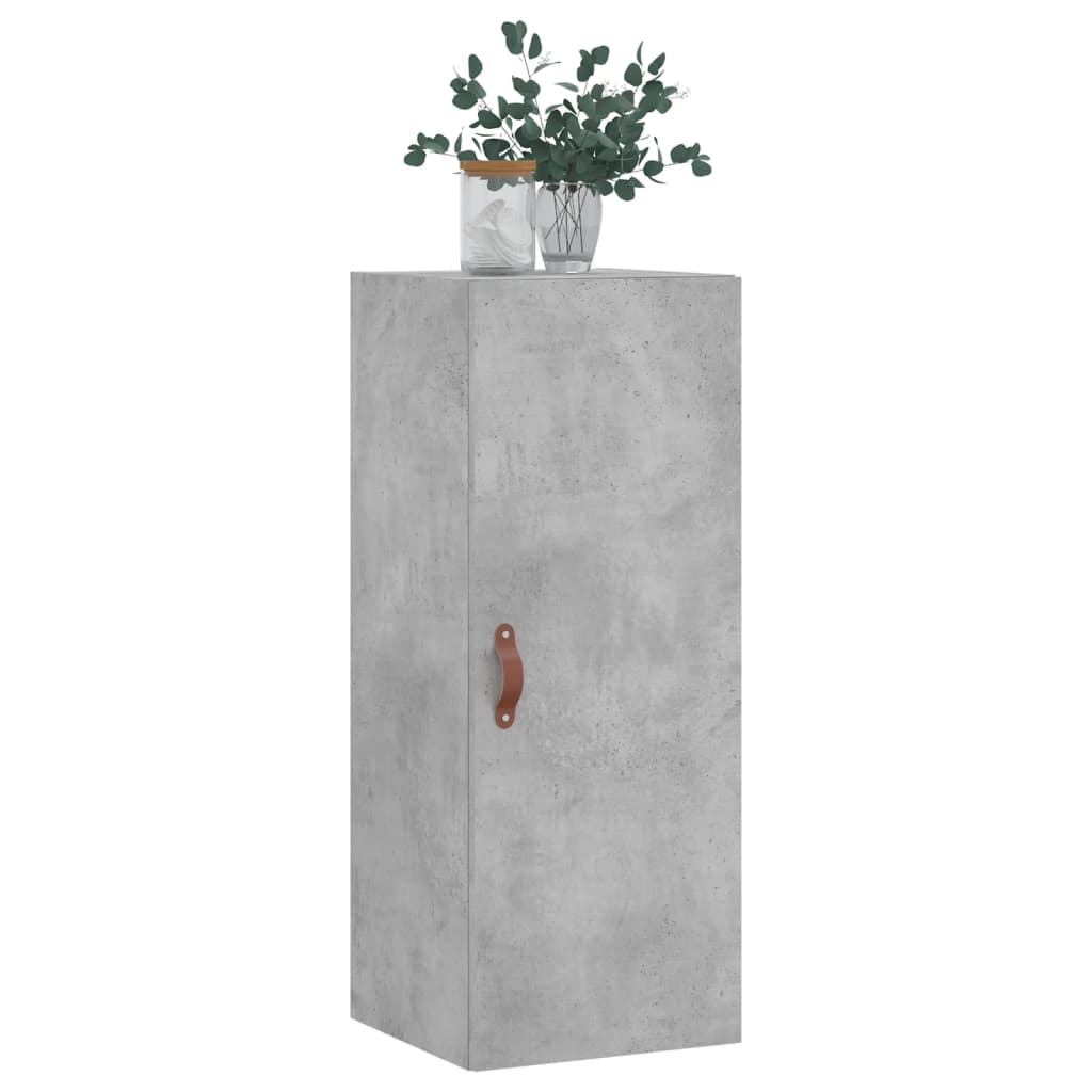 Bovenkast 34,5x34x90 cm betongrijs is nu te koop bij PeponiXL, paradijselijk wonen!