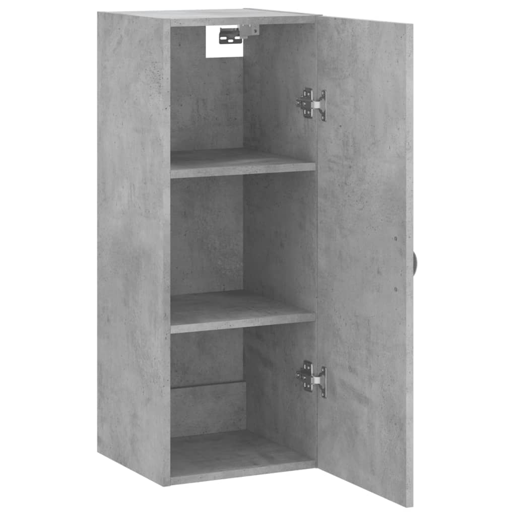 Bovenkast 34,5x34x90 cm betongrijs is nu te koop bij PeponiXL, paradijselijk wonen!