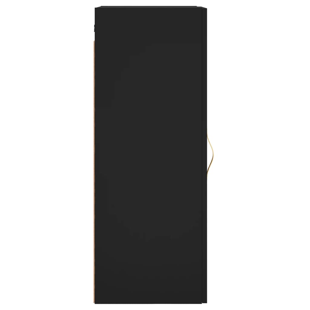 Hangkast 34,5x34x90 cm zwart is nu te koop bij PeponiXL, paradijselijk wonen!