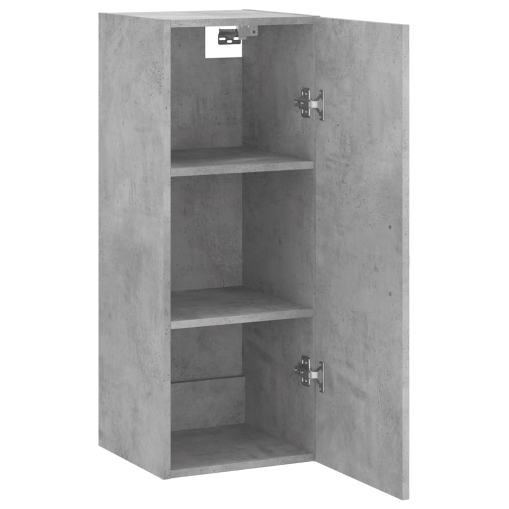 Bovenkast 34,5x34x90 cm betongrijs is nu te koop bij PeponiXL, paradijselijk wonen!