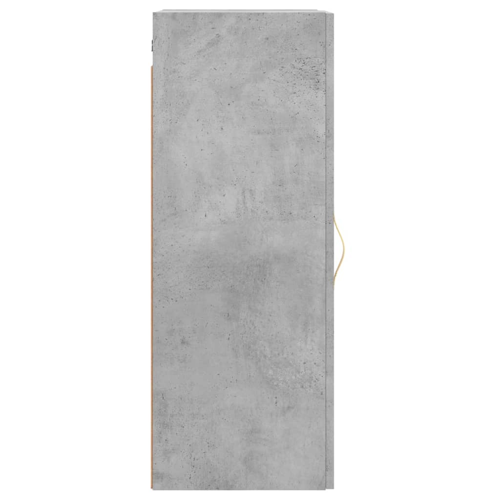 Bovenkast 34,5x34x90 cm betongrijs is nu te koop bij PeponiXL, paradijselijk wonen!
