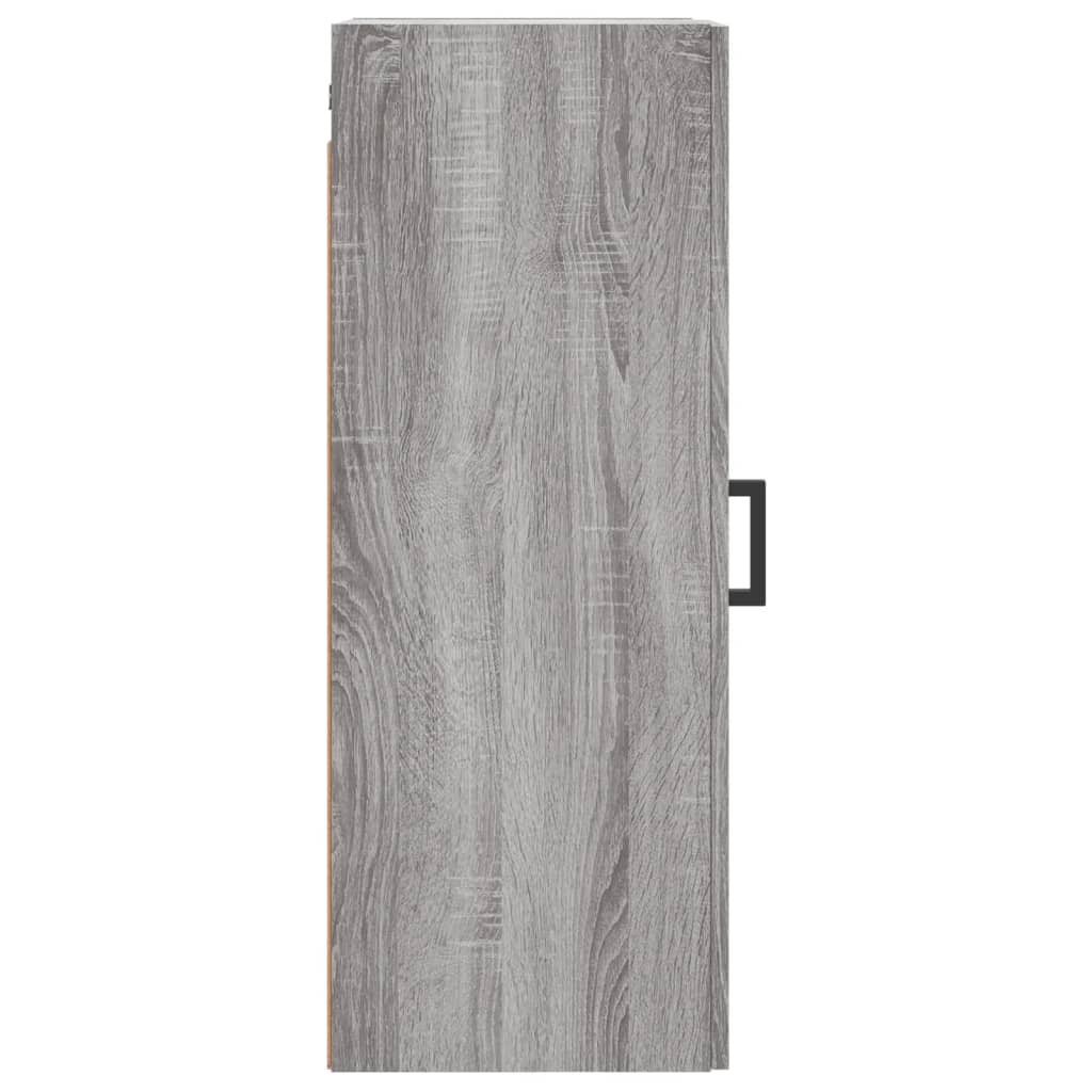 Bovenkast 34,5x34x90 cm grijs sonoma eikenkleurig is nu te koop bij PeponiXL, paradijselijk wonen!