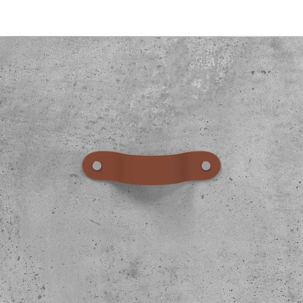 Schoenenbank 102x35x55 cm bewerkt hout betongrijs is nu te koop bij PeponiXL, paradijselijk wonen!