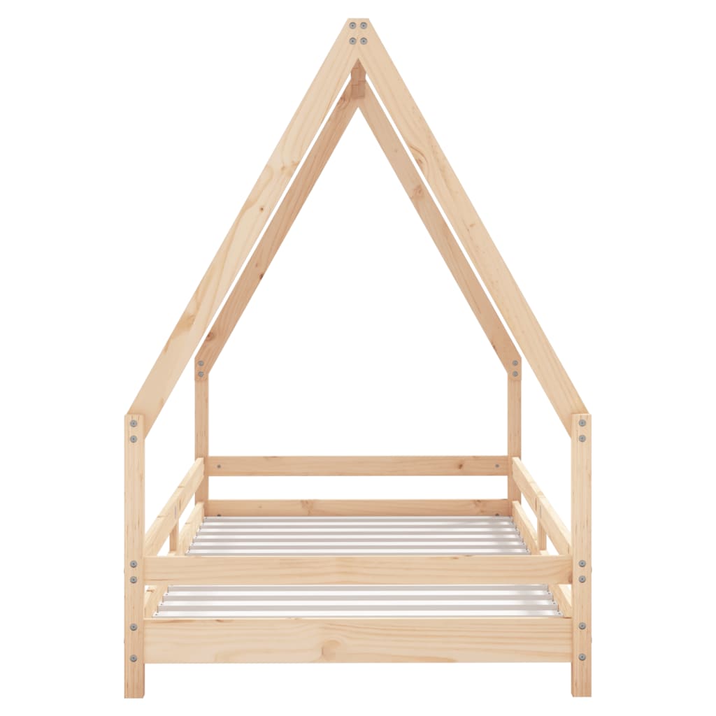 Kinderbedframe 90x190 cm massief grenenhout is nu te koop bij PeponiXL, paradijselijk wonen!