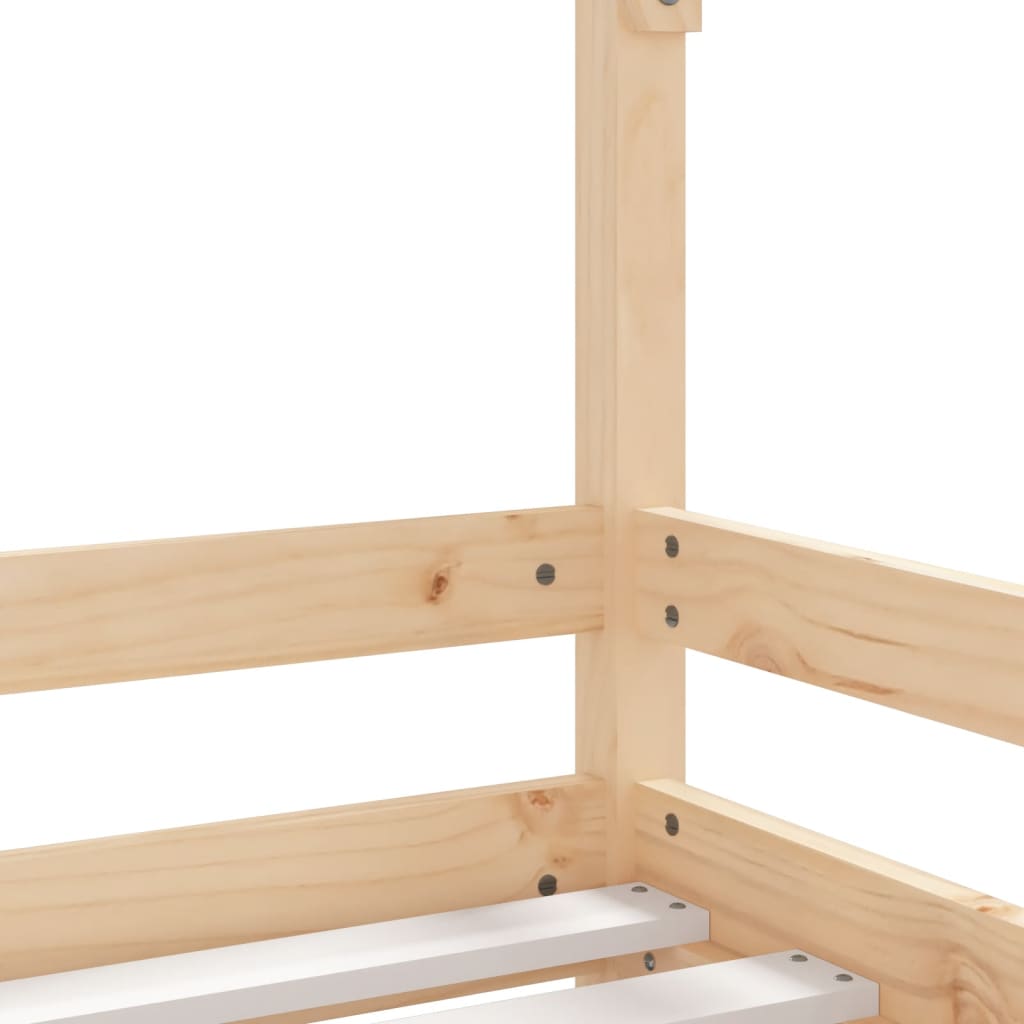 Kinderbedframe 90x190 cm massief grenenhout is nu te koop bij PeponiXL, paradijselijk wonen!